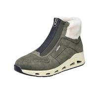 Rieker N5271, Stivali Donna, Verde, 41 EU