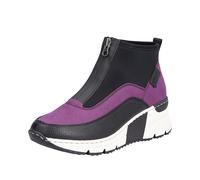Rieker N6352, Stivali Corti Donna, Rosa, 37 EU