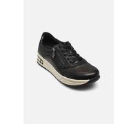 Rieker N8114, Scarpe Stringate Donna, Nero, 42 EU