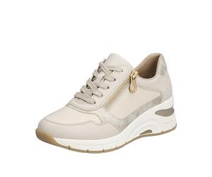Rieker N9301, Stringata Donna, Beige, 43 EU