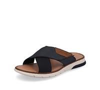 Rieker Pantofole da uomo 25283, pantofole da uomo, Blu 14., 41 EU