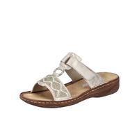 Rieker Pantolette Da Donna Sandali Ciabatte Scarpe Beige V2864