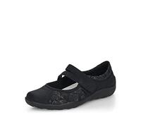 Rieker R3510, Ballerine Donna, Nero, 43 EU