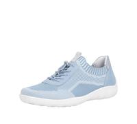 Rieker R3518, Mocassino Donna, Blu, 43 EU