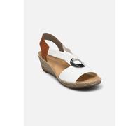 Rieker - Sandales compensées - 624H6 Bianco - Sandali e scarpe aperte 36 Bianco