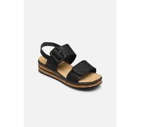 Rieker - Sandales compensées - 62950 Nero - Sandali e scarpe aperte 38 Nero