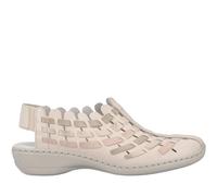 Rieker - Sandali Casual Beige Piatti - - Shoes - Donna - Beige - 40 EU