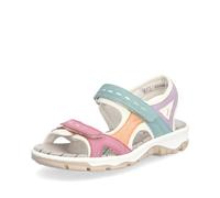 Rieker Sandali classici da donna 68866, sandali da donna, Multi 92, 38 EU Stretta