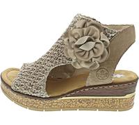 Rieker Sandali con zeppa beige, beige., 42 EU
