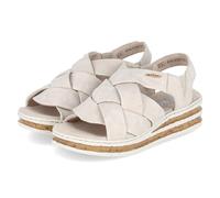 Rieker Sandali da donna in beige, beige., 38 EU