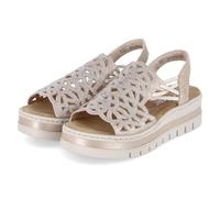 Rieker Sandali da Donna V4941, Beige, Taglia 40