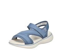 Rieker Sandali da trekking da donna V2166, Blu, 39 EU