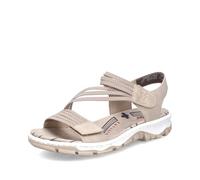 Rieker Sandali Donna 68871, Numero:39 EU, Colore:Beige