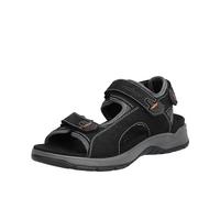 Rieker Sandali uomo 26951, Nero, 43 EU
