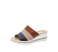 Rieker Sandalo da donna 67492, Blu Combo, 42 EU