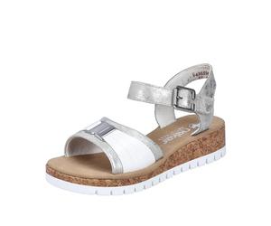 Rieker Sandalo da donna V4365, metallic, 39 EU