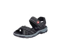 Rieker 68851, Sandali Donna, Nero 02, 39 EU