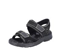 Rieker Sandalo donna 67891, Nero, 37 EU