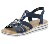 Rieker Sandalo marino / bianco perla Donna Rieker 38