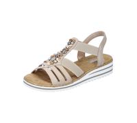 Rieker Sandali da Donna V0649 Beige Taglia 41 EU