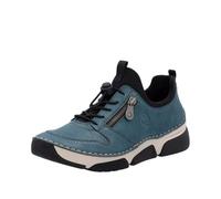 Rieker Scarpe Basse da Donna 45951, Blu, 37 EU
