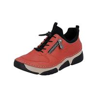 Rieker Scarpe Basse da Donna 45951, Colore: Rosso, 38 EU