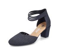 Rieker Scarpe col Tacco da Donna 41050, Numero:40 EU, Colore:Blu