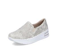 Rieker Scarpe Da Donna Slipper Sneaker Ballerina Halbschuhe Beige N8155