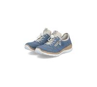 Rieker Scarpe Da Donna Slipper Sneaker Comfort MemoSoft N42G0-14 Blu