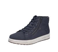 Rieker Scarpe da uomo 30721 con lacci, blu, taglia 46 EU, Blu, 46 EU Larga
