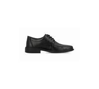 Rieker Scarpe Da Uomo Allacciate In Pelle Comfort B0812-00 Nere