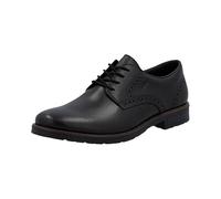 Rieker Scarpe formali da uomo in pelle con lacci 14642-00 nero, Nero , 44 EU