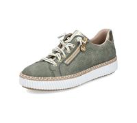 Rieker Scarpe Mezza Donna Verde Combinato