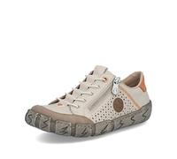 Rieker Scarpe Stringate da Donna L0355, Numero:42 EU, Colore:Beige