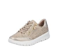 Rieker N1316, Scarpe Stringate Donna, Beige, 43 EU