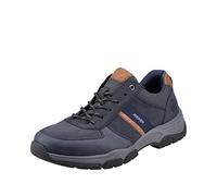 Rieker Schnürschuh Blu Scuro Finta Pelle