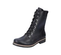 Rieker Schnürstiefel, Stivali Stringati Donna, Nero, 42 EU