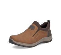 Rieker Slip da Uomo 03650, Slip da Uomo, con Inserto Sciolto, Marrone 24., 41 EU Larga