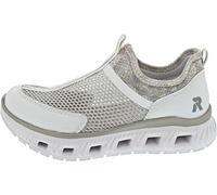 Rieker Slipper Bianco, Bianco Bianco Argento S, 40 EU