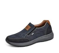 Rieker Slipper Blu Pelle