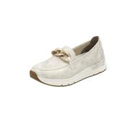 Rieker 58944, Mocassino Donna, Beige, 38 EU