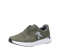 Rieker 09100, Sneaker Basse Uomo, Verde, 43 EU Larga