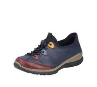 Rieker N3271, Scarpe da Ginnastica Donna, Blu 35, 42 EU