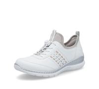 Rieker Scarpe Stringate da Donna L3259, Numero:37 EU, Colore:Bianco