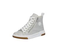 Rieker Sneaker alta argento / bianco Donna Rieker 39