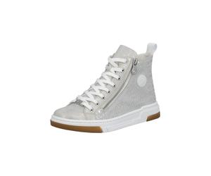 Rieker Sneaker alta argento / bianco Donna Rieker 39