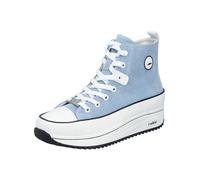 Rieker Sneaker alta blu chiaro / nero / bianco Donna Rieker 41 blu chiaro / nero / bianco