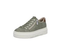 Rieker Donna Sneaker M1952, Signora Sneaker Basse,Soletta Removibile,Scarpa Bassa,Tempo Libero,Sportivo,Verde (Grün / 52),39 EU / 6 UK