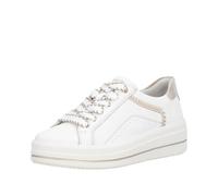 Rieker Sneaker Basse da Donna, D1C13, Colore Bianco, 42 EU