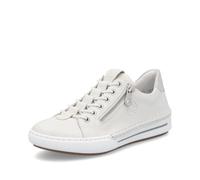 Rieker Sneaker basse da donna L7250, con inserto sciolto, bianco 80., 40 EU